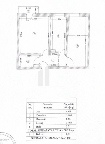 Metalurgiei - ap. cu 2 camere decomandat, mobilat complet, COMISION 0